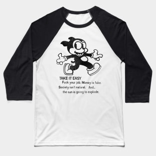 Bimbo the Dog 'Take it Easy..." Baseball T-Shirt